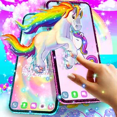 Unicorn live wallpaper アプリダウンロード