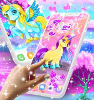 Unicorn live wallpaper syot layar 1