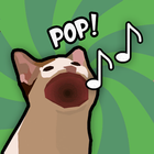 Pop Cat Singing-icoon