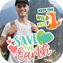 Спасти Землю Наклейки APK
