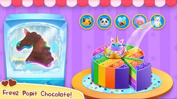 Pop it Chocolate Cake Maker Screenshot 3
