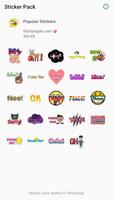 Popular Stickers (for WhatsApp Affiche