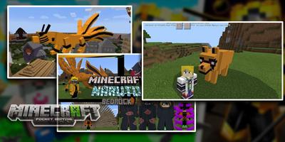 Naruto MODS for Minecraft MCPE Cartaz