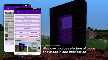 portal mod for minecraft تصوير الشاشة 1