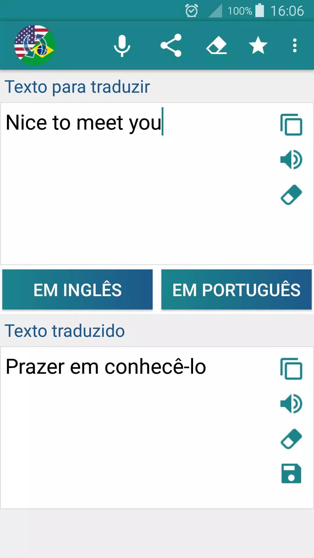 Download do APK de Tradutor Inglês Português para Android