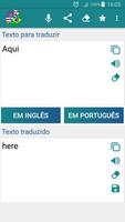 Tradutor Inglês Português imagem de tela 1