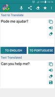 Traducteur Portugais Anglais capture d'écran 1