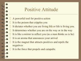 POSITIVE ATTITUDE IMAGE QUOTES Affiche