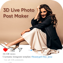 3D Live Photo Post Maker - Social Post APK