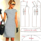 Dress patterns icône