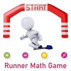 Runner Math Game 3D icône