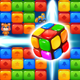 Cube Crush retten den Panda Zeichen