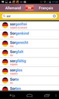 Dictionnaire allemand-français screenshot 2