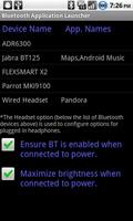 Bluetooth App. Launcher (Paid) Affiche