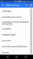 Maths Dictionary Pro スクリーンショット 1