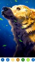 Animal Paint by Number ポスター