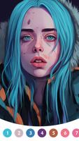 Billie Eilish Paint by Number screenshot 1