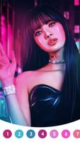 BlackPink Paint by Number Affiche