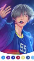 BTS Paint by Number Game capture d'écran 1