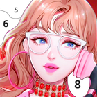 KPOP Paint by Number أيقونة