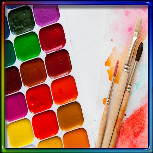 Paint watercolors