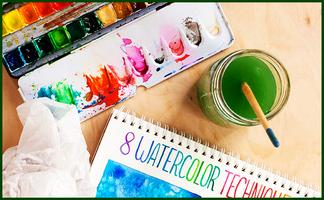 500+ Watercolor Paints 🏰🌺How to paint watercolor screenshot 2