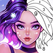 Coloring by Number: image HD icône