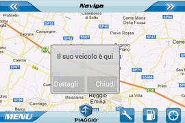 2 Schermata Piaggio Multimedia Platform