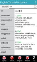 English Turkish Dictionary 포스터