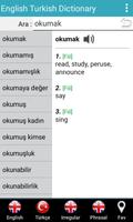 English Turkish Dictionary syot layar 1
