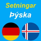 ikon Þýskar Setningar