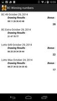 Check BCLC Lotto Winnings Screenshot 1