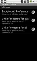 2 Stroke Gas Oil Mix Calc capture d'écran 1