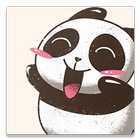 Kawaii Panda Cute Wallpapers ikona