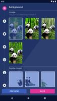 Panda Parallax Wallpapers Plakat