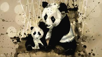 Panda Art HD Wallpaper 海報