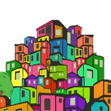 Papel de parede Favela