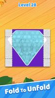 Paper Folding 3D - Puzzle Game पोस्टर
