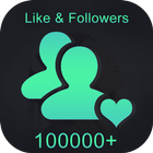 Followers & Likes For tik tok Free icône