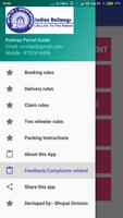 RAILWAY PARCEL GUIDE تصوير الشاشة 2