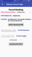 RAILWAY PARCEL GUIDE تصوير الشاشة 3