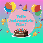 🎉 Feliz aniversário mãe! Canções e músicas 🎶 simgesi
