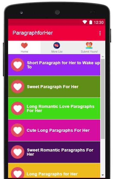 Paragraph For Her For Android Apk Download