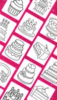 Cake Glitter Coloring Game স্ক্রিনশট 2