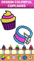 Cake Glitter Coloring Game স্ক্রিনশট 3