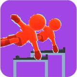 Parkour Race Run 3D - Clash Join icône