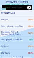 Disneyland Paris - Waiting Times syot layar 1