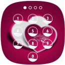 Pink Love Heart Lock Screen APK