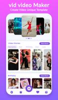 Vid.ly : AI Video Status Maker Plakat