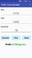 Profit / Loss Calculator تصوير الشاشة 2